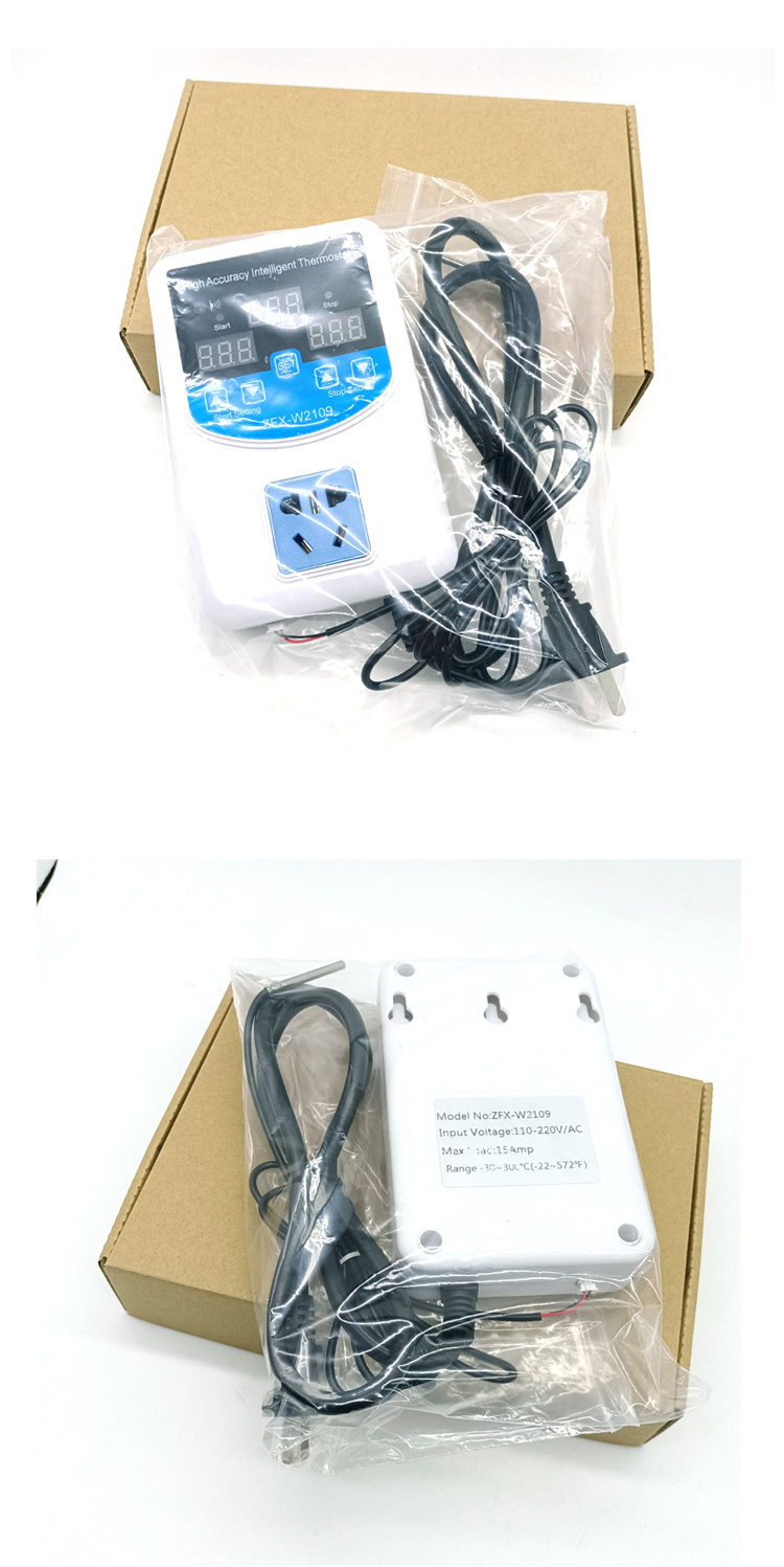 ZFX-W2109遥控式定时温控器 养殖环境数字温度控制器智能温控插座插图9