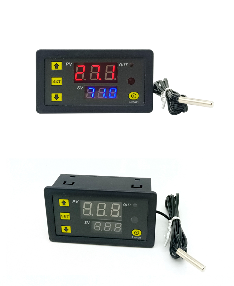 W3232遥控式数显温控器 温控开关地暖温室控温家用智能温度控制器插图8