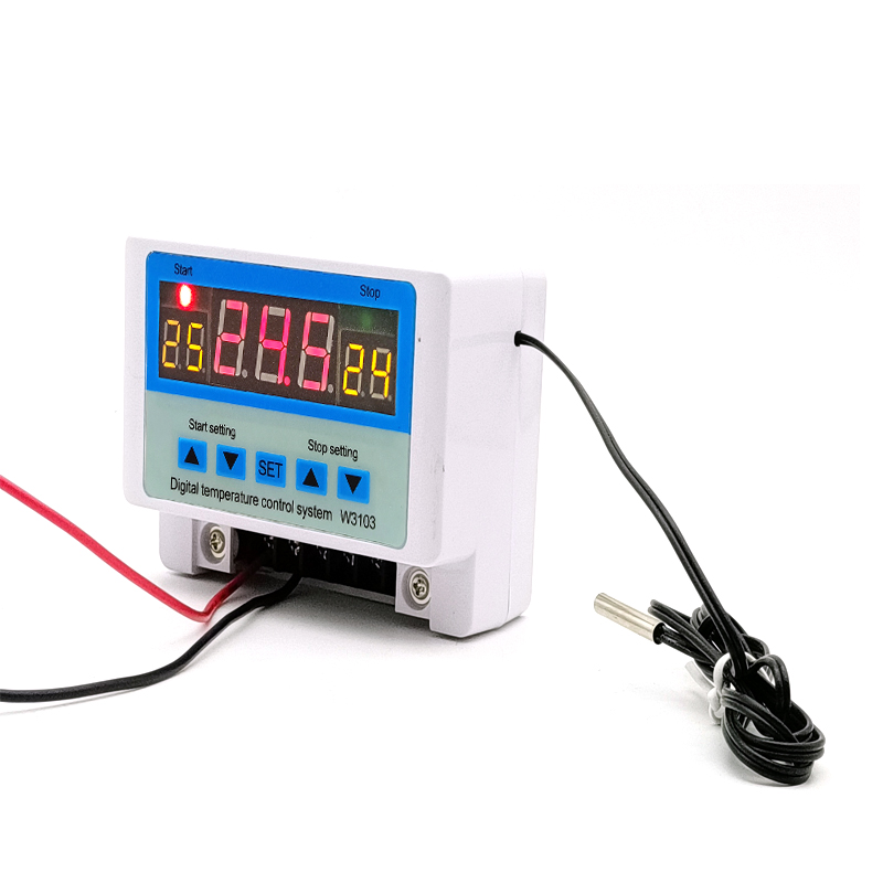 XH-W3103大功率商用温控器 5000W取暖器智能温控仪数显温度控制器缩略图
